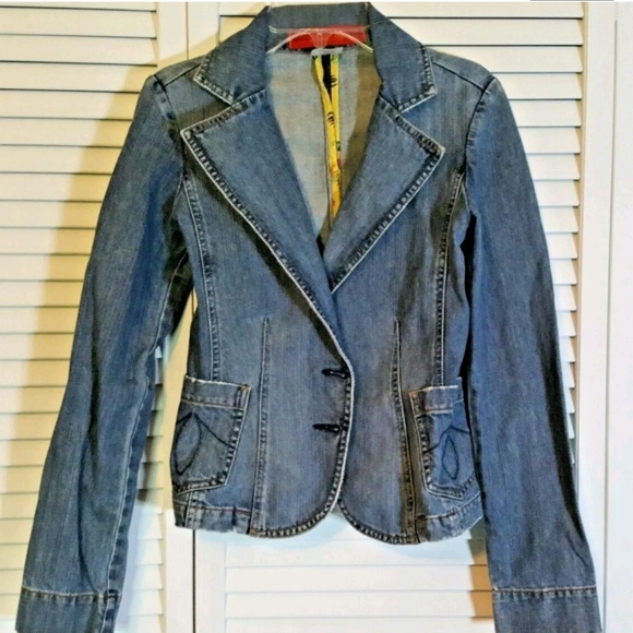 Level 99 Jackets & Blazers - Level 99 Denim Jacket